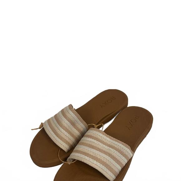 NEW ROXY women's beachie breeze sandal in brown - Picture 2 of 2